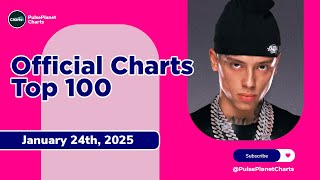 UK Official Singles Chart Top 100 January 24th 2025 [upl. by Waldon]