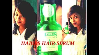 HABIBS HAIR SERUM REVIEWDEMO II BEST Hair Serum [upl. by Silda]