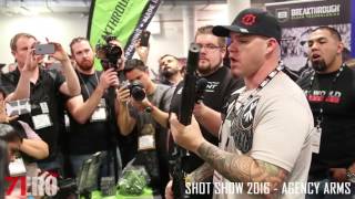 SHOT Show 2016  Agency Arms Classified AR15 [upl. by Eruza]