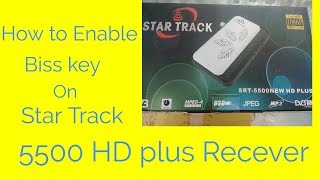 How to enable Biss key in Star track 5500 HD Revever [upl. by Lemkul]