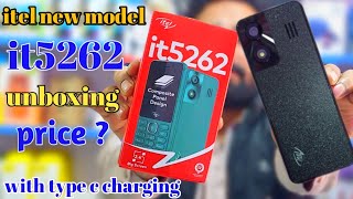 Itel new model quotit5262quot unboxing Price Reviewkeypad phone in type c chargeritel5262review [upl. by Other]