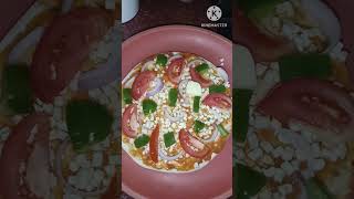 Air fryer pizza 😋🍕foryou pizzarecipe minivlog foryou youtubeshorts food viralvideo vlog [upl. by Marven]