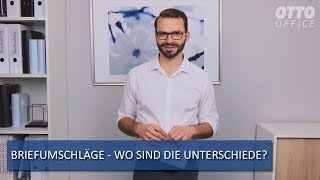 Ob groß oder klein Welche Briefumschläge gibt es und wofür [upl. by Enotna]