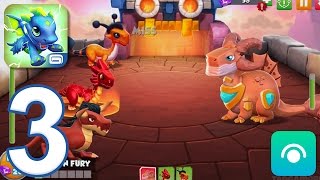 Dragon Mania Legends  Gameplay Walkthrough Part 3  Battles 610 iOS Android [upl. by Handy]