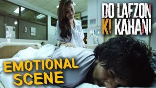 Kajal Aggarwal Came To Meet Randeep Hooda in Hospital  Do Lafzon Ki Kahani  Emotional Scene  HD [upl. by Anuahs]