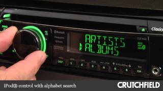 Clarion CZ702 CD Receiver Display and Controls Demo  Crutchfield Video [upl. by Som349]