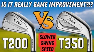 NEW Titleist T200 vs T350  The Next Level of quotGAME IMPROVEMENTquot Iron [upl. by Lorrie220]