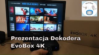 Prezentacja Dekodera Netia EvoBox 4K [upl. by Akcira795]