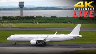 🔴 Liverpool Airport Live  From The ATC Tower [upl. by Klapp]