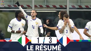 Italie France  13  Le résumé  Ligue des Nations 202425 [upl. by Colb180]