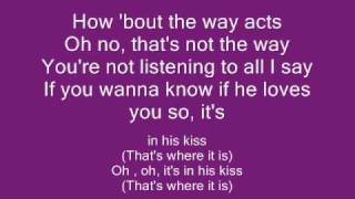 The Shoop Shoop Song Its In His Kiss By Cher Lyrics [upl. by Tillford]