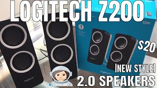 Logitech Z200 20 Multimedia Speakers  Unboxing Review [upl. by Hanley]