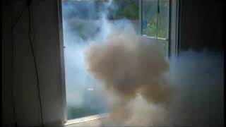 How an Air Curtain Works  Berner Smoke Test [upl. by Frye691]