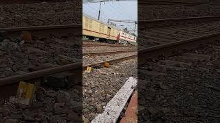 High capacity parcel van led by WAP7youtubeshorts shots viralvideo youtube automobile [upl. by Gibrian]