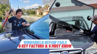 CrackedChipped Windshield Repair vs Replace 6 Key Factors [upl. by Keefe]