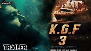 KGF Chapter 3 Trailer  Yash  Prasanth Neel  Raveena Tandon  Prabhas Kgf 3 Trailer [upl. by Nilya]