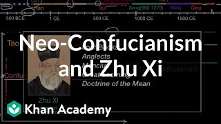 NeoConfucianism and Zhu Xi  World History  Khan Academy [upl. by Iveksarap]