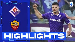 FiorentinaRoma 21  La Viola comeback from behind Goals amp Highlights  Serie A 202223 [upl. by Anilat]