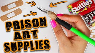 I Made PRISON RIGGED Art Supplies [upl. by Nyletak854]