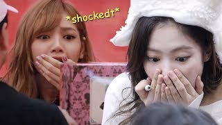 blackpink reaction to blinks gifts [upl. by Atiuqaj]