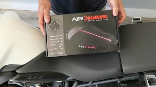 NEW Air Hawk Motorcycle Seat Cushion Review and Install [upl. by Preston151]