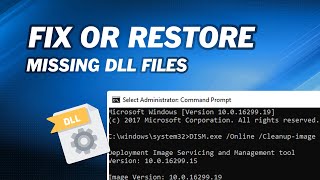 How to fix any DLL Files Error on Windows 1011 PC or Laptop with Best DLL Files Fixer in 1 Click [upl. by Tally]