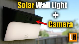 Eufy S120 Solar Wall Light Cam Review [upl. by Laird110]