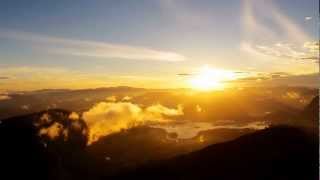 Beautiful Sunrise Time Lapse  Adams Peak  Sri Lanka  Shot with the GoPro HD Hero 2 [upl. by Washington388]