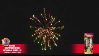 G057 Copperhead Mortar Shells  Phantom Fireworks [upl. by Fishback]