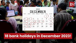 List of bank holidays in December 2023 [upl. by Aicekan]