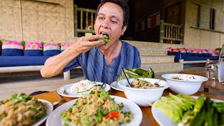 Unforgettable Lunch in Northern Thailand 🎋 Aunty Cooks MOUNTAIN THAI FOOD in Chiang Rai [upl. by Morton]