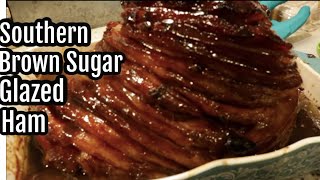 The BEST Brown Sugar Glazed Ham on YouTube  NO PINEAPPLES [upl. by Eldnek321]