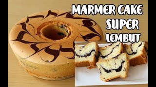 Marmer cake super lembut [upl. by Nahpets57]