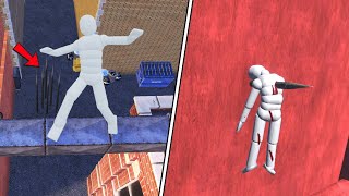 Euphoria NPC Ragdoll Physics Compilation 7  Overgrowth [upl. by Cimah507]