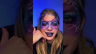 TAKE OFF THIS INSANE THUNDERSTORM SFX MAKEUP WITH ME shorts [upl. by Amalia]