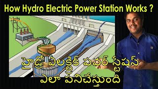 How a Hydro Electric Power Station Works  Hydel Energy  Purushotam Academy [upl. by Wooster113]