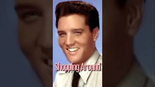 Shopping Around Elvis Presley with lyrics [upl. by Aerdnac933]