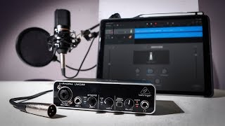 USB Audio Interface with iPadsiPhones  Connecting and Recording [upl. by Ttnerb]