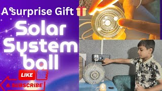 A surprise Gift solar system balls solarsystemball toys balls surprise gift BaBaaRaVvlogs [upl. by Esinrahc]