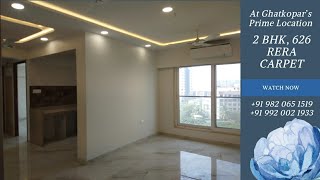 2 BHK for Sale  📍Ghatkopars Prime Location  Garden View [upl. by Elden]