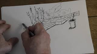 dessiner un jardin en perspective [upl. by Uyr]