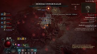 Hordas Infernales Tormento III  Diablo IV [upl. by Hinckley253]