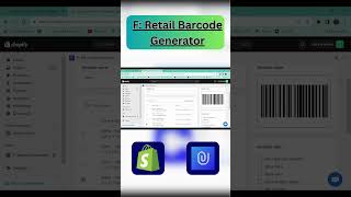 How to generate barcode labels for your product using Final Retail Barcode Generator Shopify app [upl. by Anig]