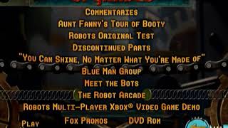 Robots DVD Menu Walkthrough [upl. by Wellesley]