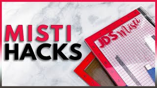 10 GENIUS Misti Hacks That Will Make You A Stamping Pro [upl. by Radley87]