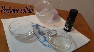 Perfume sólido con sólo 3 ingredientes  MarGo [upl. by Joela]