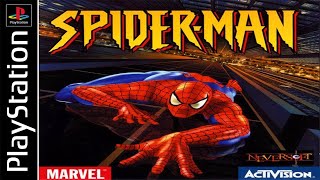 SpiderMan 100  Full Game Walkthrough  Longplay PS1 HD [upl. by Godewyn]