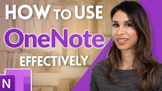 How to Use OneNote Effectively Stay organized with little effort [upl. by Pax]