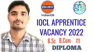 IOCL APPRENTICE VACANCY 2022 IOCL APPRENTICE  Chemical Pedia [upl. by Aillemac879]