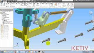 How to Use AltDrag to Create Insert Constraints in Autodesk Inventor [upl. by Aihsram]